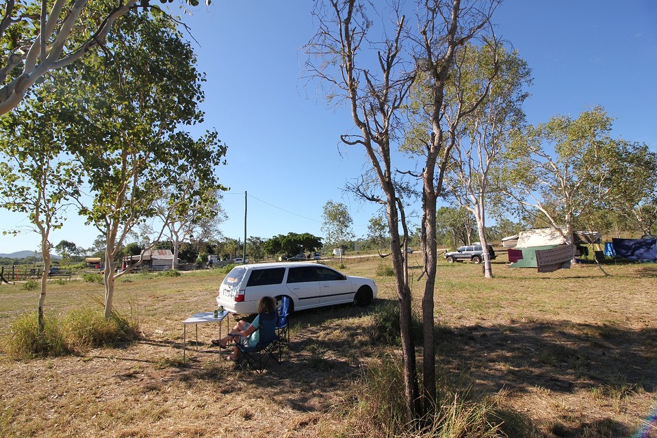 Camping in de outback