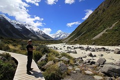 Voor Mt Cook - Hooker valley