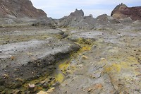 Kleurrijke grond