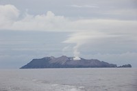Stoom boven White Island