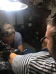 Tatoeage in de maak