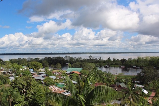 Uitzicht Puerto Narino
