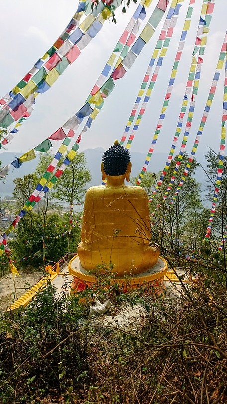 De jacht naar de buddha op de berg