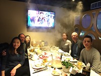 Hotpot met de ouders van Claudia