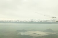 De Andes vanuit het vliegtuig