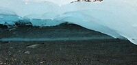 Gletsjer Perito Moreno, onderdoor kijkje