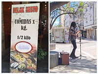 Restaurant en gitarist