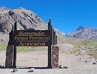 De start Parque Aconcagua