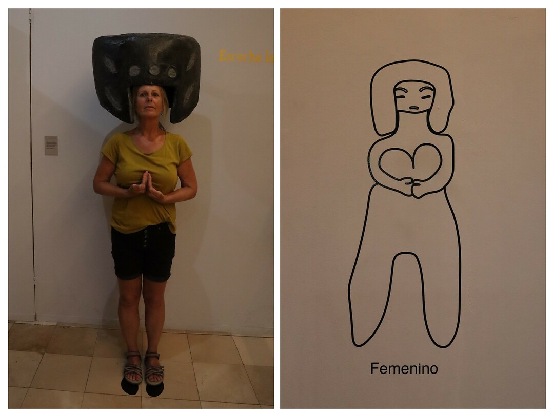 Figurino Valdivia, museo MAAC