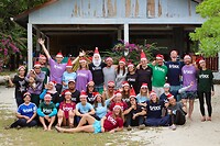 Groeps-kerst-foto