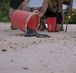 Vrijlaten baby zeeschildpadjes