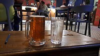 Borneo bier tijdens de pubquiz