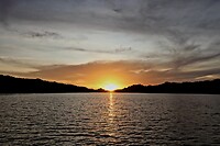 Sunset river cruise