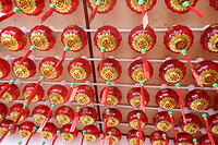 Kuching - lampions Chinees nieuwjaar