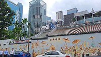 Singapore: laagbouw, hoogbouw, tempel