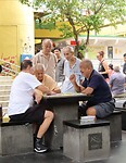 Potje dammen in de Chinese wijk