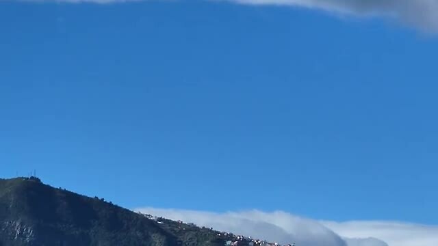 De Teide vanaf Puerto de la Cruz