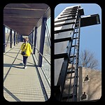 Panoramische lift over het Pfaffenthal