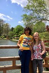 Botanical Garden 15 april met Zainab