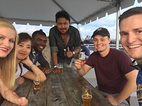 Beer fest with roomies :)