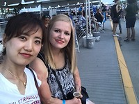 Beer fest with Rita