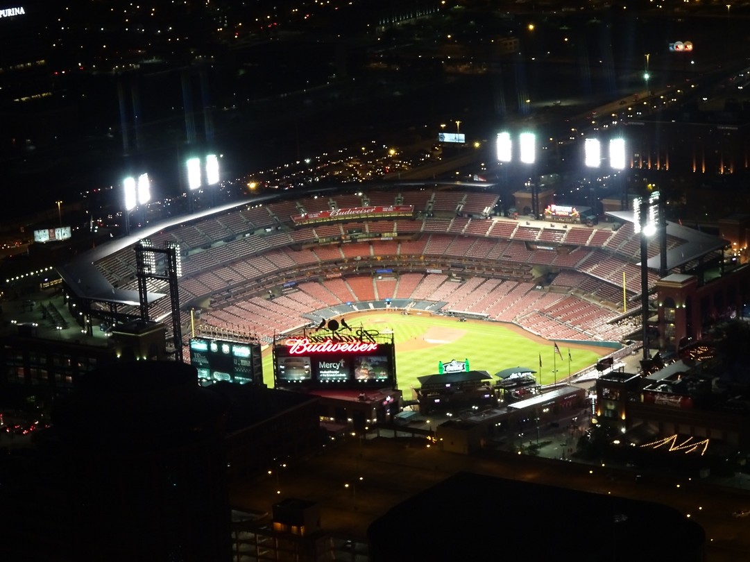 Stadium by night