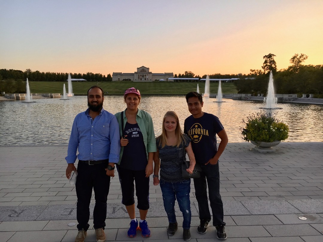 At the art hill