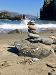 Beach tijdens Lands End trail