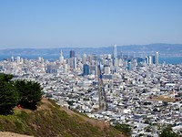 Uitzicht vanuit Twin peaks