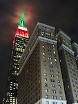 Empire State Building by night