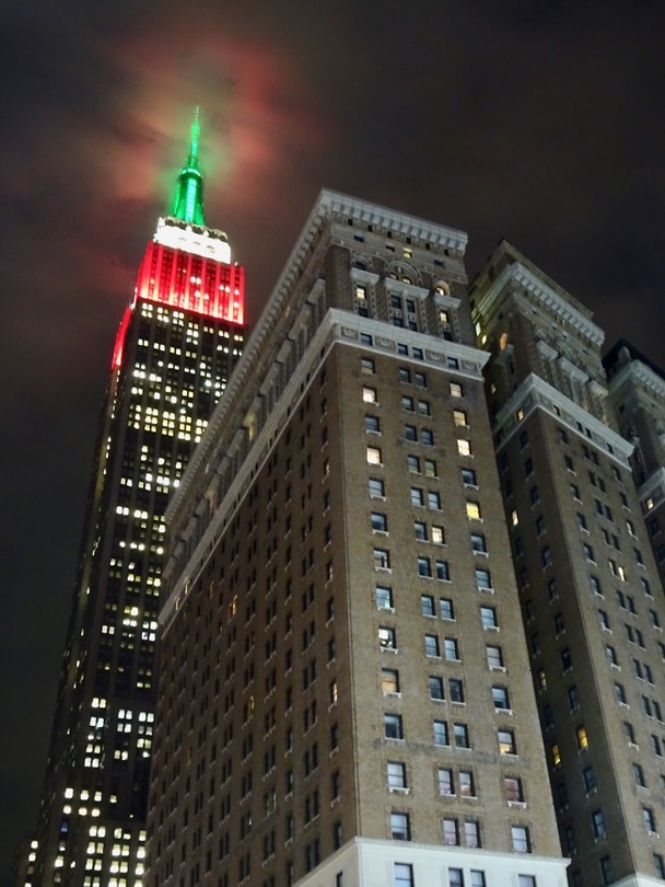 Empire State Building by night