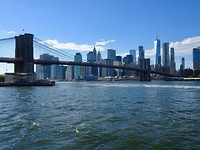 Brooklyn Bridge & skyline