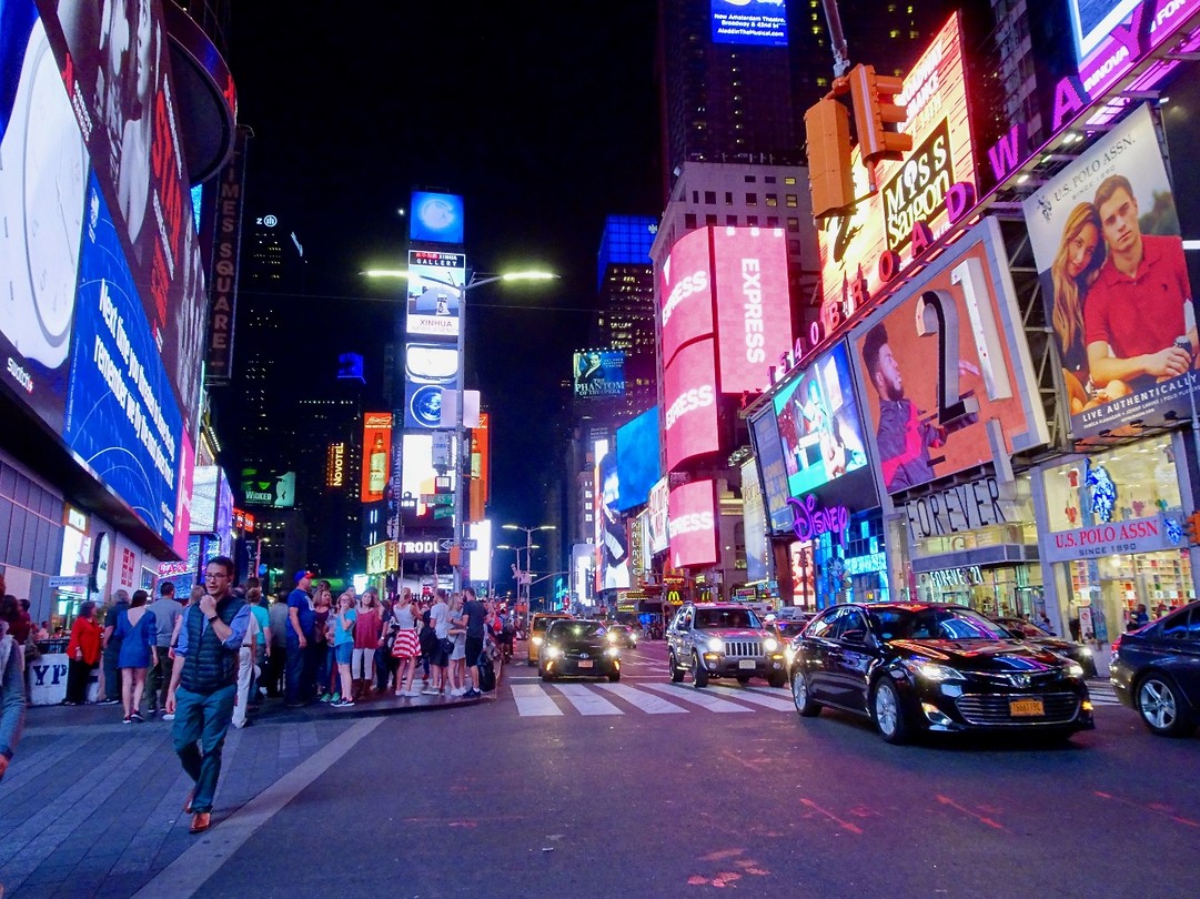 Times Square Foto Mariska's Adventure