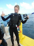 Regel tijdens duiken: always look cool!!