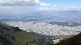 Uitzicht over (een stukje) Quito