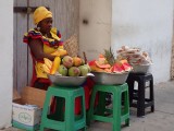 Colombiaans groentewinkeltje