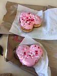 Valentijns donuts