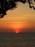 50) De zon in de zee zien zakken