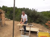 1) Hulp van een timmerman