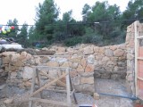 2) terrasmuur