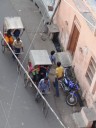 50. Overal fiets riksja's_