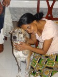 29) Mama is dol op hond boeboe