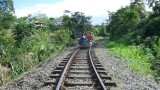 trolley op de rails
