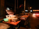 Vlees bakken op de grill