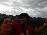 Met Armando op de mirador in Somoto