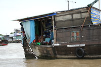 Wonen op de Mekong.
