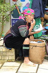 In straat Sapa