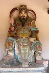 Een van de bewakers van de Thien-Mu pagode