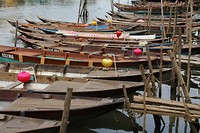 De bootjes nu in rust