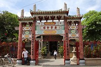 Ingang tempel ancient town